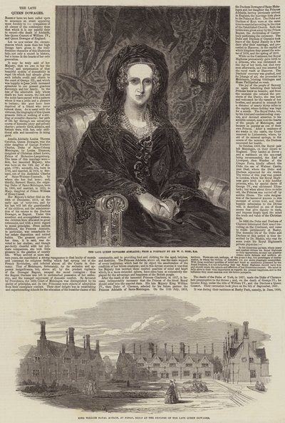 The Late Queen Dowager by William Charles Ross
